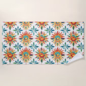 Sunshine Motif Strandtuch (Vorderseite)