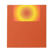 Sunshine Notepad Notizblock (Vorderseite)