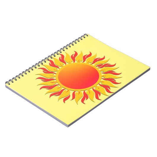 Sunshine Notizblock (Linke Seite)