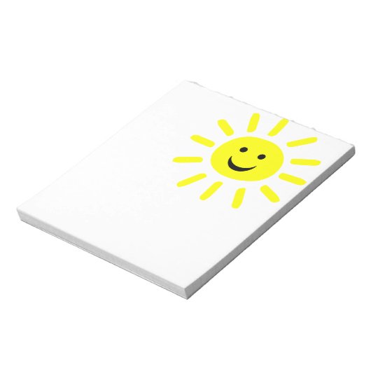 Sunshine Notizblock (Rotiert)