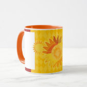 Sunshine Orange Tasse (Vorderseite Links)