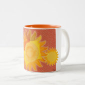 Sunshine Orange Tasse (VorderseiteRechts)