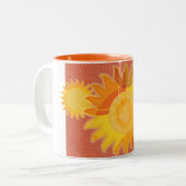 Sunshine Orange Tasse (Vorderseite Links)