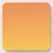 Sunshine Orange Untersetzer (Vorderseite)
