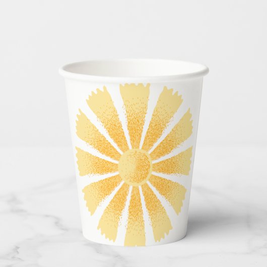 Sunshine Pappbecher (Rückseite)