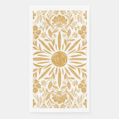 Sunshine Party Rechteckiges Napkin Serviette (Vorderseite)