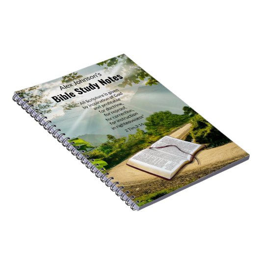Sunshine Path Bibel Notebook Notizblock (Rechte Seite)