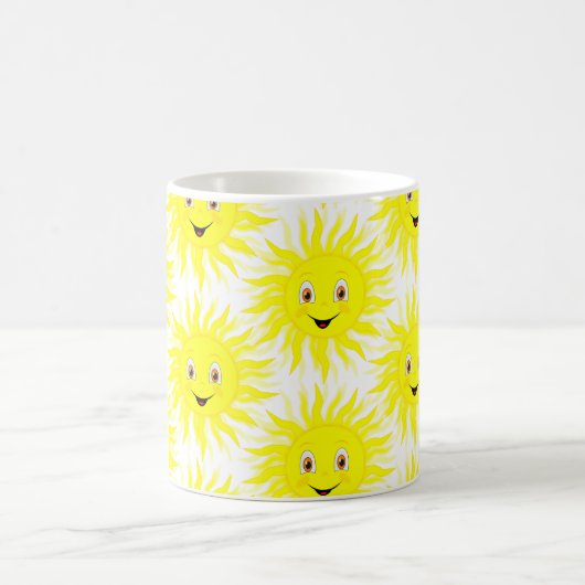 Sunshine Pattern Baby Kaffeetasse (Mittel)