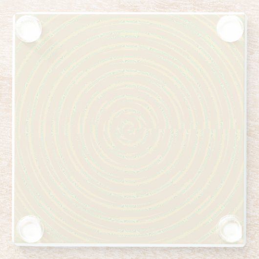 Sunshine pattern glasuntersetzer (Rückseite)