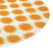 Sunshine Pattern  Schneidebrett (Ecke)