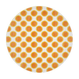 Sunshine Pattern  Schneidebrett