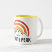 Sunshine Peak Zweifarbige Tasse (VorderseiteRechts)