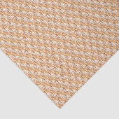 Sunshine Pfauenfeathers Art Nouveau Design Seidenpapier (Ausschnitt)