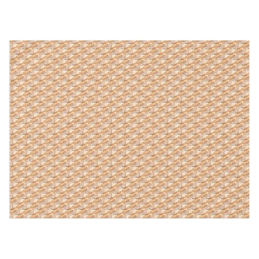 Sunshine Pfauenfeathers Art Nouveau Design Tischdecke (Vorderseite (Horizontal))