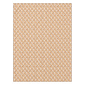 Sunshine Pfauenfeathers Art Nouveau Design Tischdecke (Vorderseite)