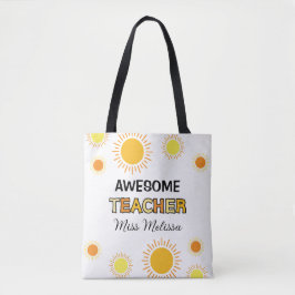 Sunshine Phantastisch Teacher Geschenk Beste Lehre Tasche