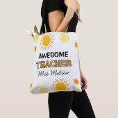Sunshine Phantastisch Teacher Geschenk Beste Lehre Tasche (Von Nahem)