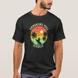 Sunshine Pill Norwalk Sommer Connecticut Tropisch T-Shirt