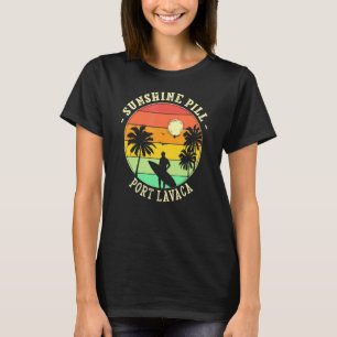 Sunshine Pill Port Lavaca Sommer Texas Tropical se T-Shirt