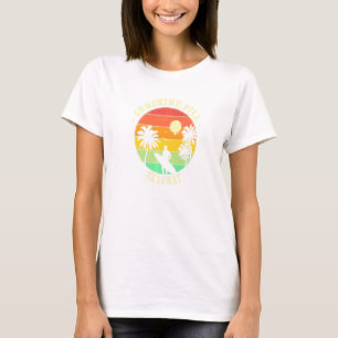 Sunshine Pill Skagway Sommer Alaska Tropical Beach T-Shirt
