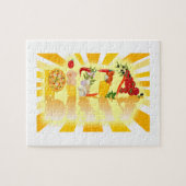 Sunshine Pizza Puzzle (Horizontal)