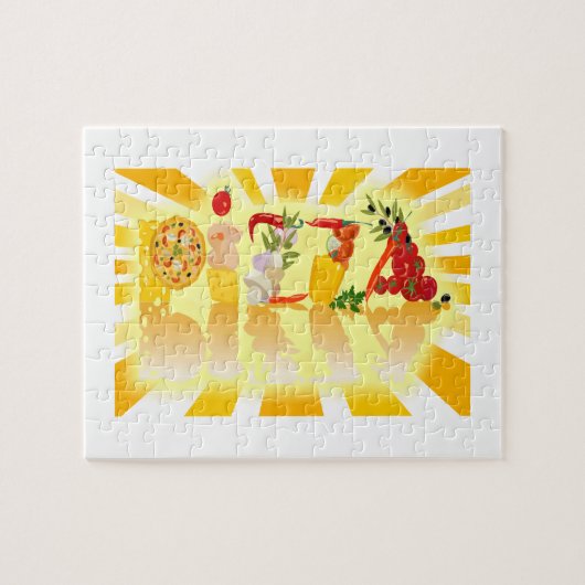 Sunshine Pizza Puzzle (Horizontal)
