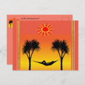 Sunshine Postcard Postkarte (Vorne/Hinten)