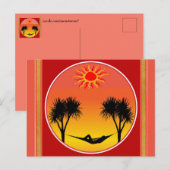 Sunshine Postcard Postkarte (Vorne/Hinten)