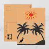 Sunshine Postcard Postkarte (Vorne/Hinten)