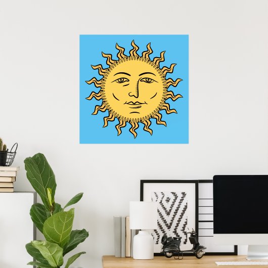 Sunshine Poster (Heimbüro)