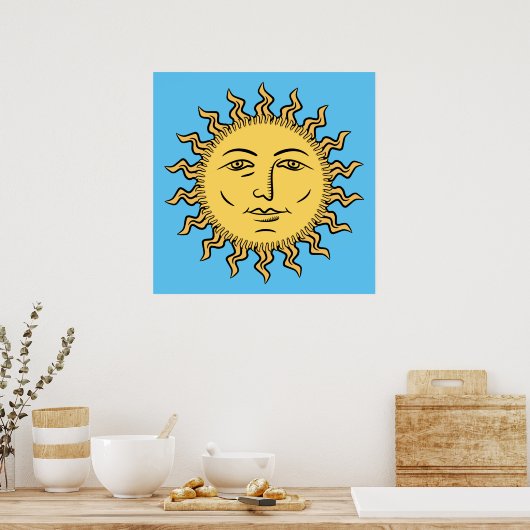 Sunshine Poster (Küche)