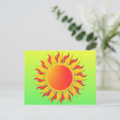 Sunshine Postkarte (Stehend Vorderseite)