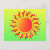 Sunshine Postkarte (Vorderseite)