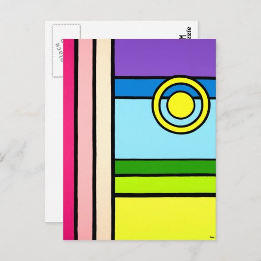 Sunshine Postkarte (Vorne/Hinten)