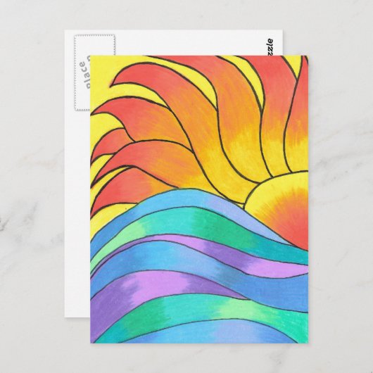 Sunshine - Postkarte (Vorne/Hinten)