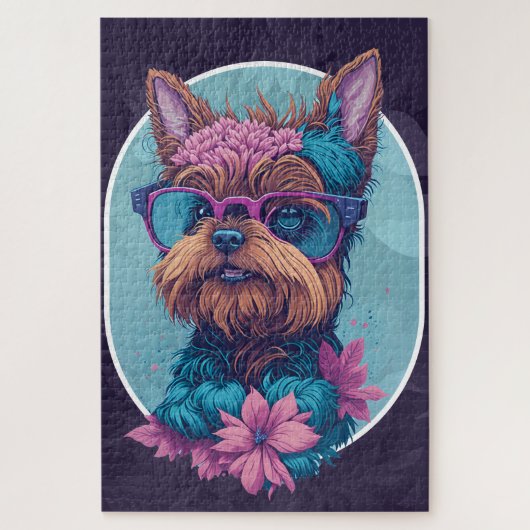 Sunshine Pup in Spectacular Shades Puzzle (Vertikal)