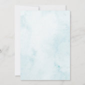 Sunshine & Rainbow Girl Geburtstagsparty Einladung (Rückseite)