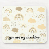 Sunshine Rainbow Mouse Pad Mousepad (Vorne)