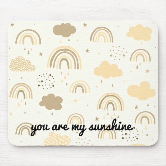 Sunshine Rainbow Mouse Pad Mousepad (Vorne)