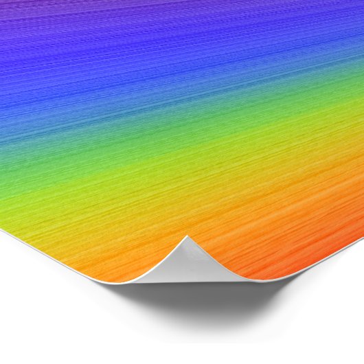 Sunshine Rainbow Poster (Ecke)