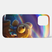 Sunshine Rainbow Teddy Bear Wonderland Case-Mate iPhone Hülle (Rückseite (Horizontal))