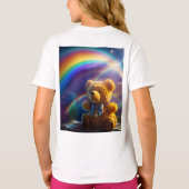 Sunshine Rainbow Teddy Bear Wonderland T-Shirt (Rückseite)