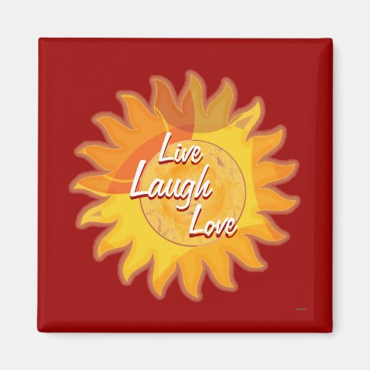 Sunshine Red Magnet (Vorne)