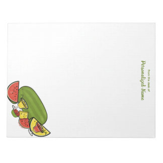 Sunshine Red & Yellow Texpad Slide of Sunshine Notizblock