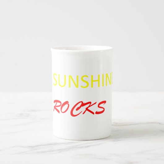 Sunshine Rocks Coffee Tasse (Vorderseite)