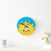 Sunshine Runde Wanduhr (Zuhause)