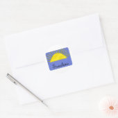 Sunshine Runder Aufkleber (Umschlag)
