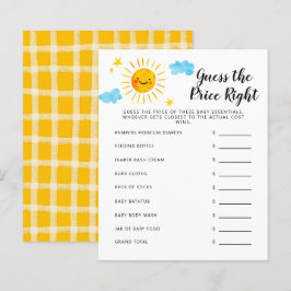 Sunshine schätzt das preisgerechte Baby Duschspiel