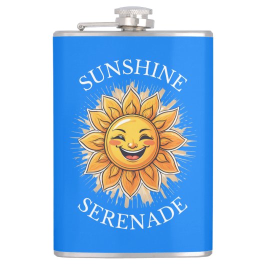 Sunshine Serenade Flachmann (Vorderseite)