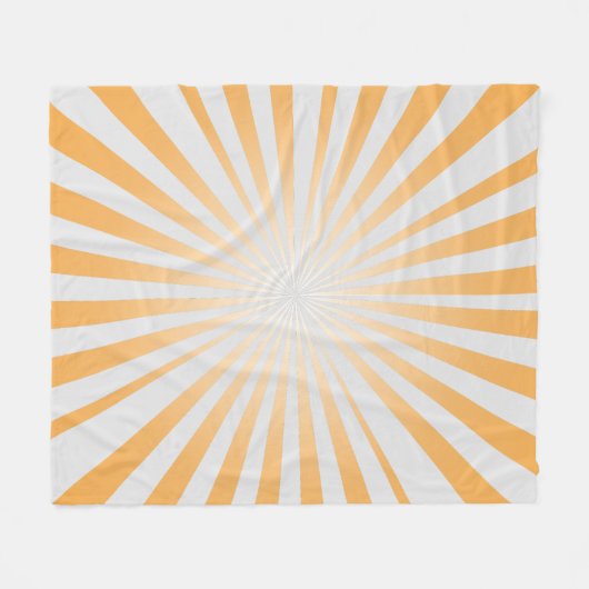 Sunshine Serenade Fleecedecke (Vorderseite (Horizontal))